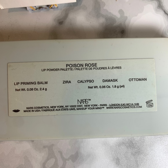 NARS x ERDEM Poison Rose Lip Powder Palette - Picture 11 of 16